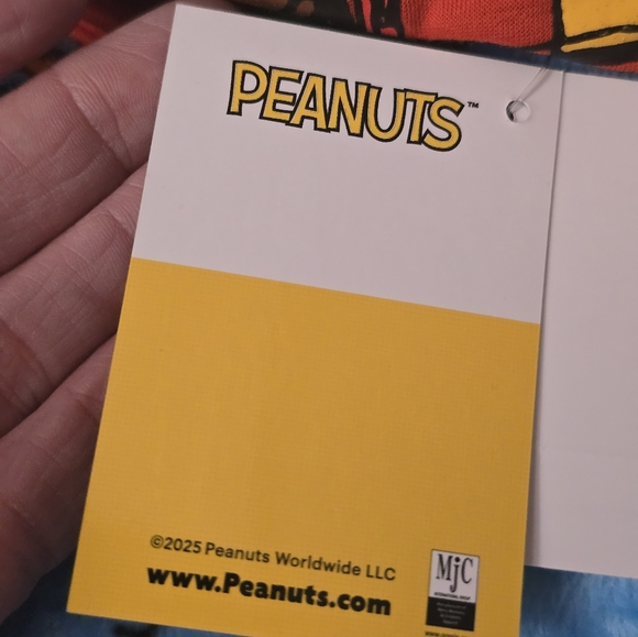 Peanuts Snoopy Jingle All the Way Pajama Set NWT Sz XL - Picture 7 of 12